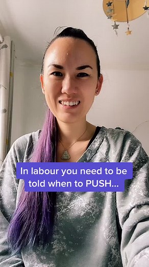 Guided and forced pushing in labour... good or bad? #pregnancytest #givingbirth #hypnobirthing