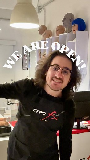 Crea Fx on Instagram: "After a well-deserved winter vacation ❄️…we are fully operational! Ready to commit another year 100% to strange projects 👽 and the masks we all love 😍. Accompany us again, we will see some great things! . #sfx #creafx #mouldmaking #sculpting #artwork #hairpunching #siliconemolds #teamwork #2024"