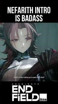 Nefarith Intro Scene in Arknights Endfield