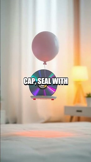 Hovercraft at Home: A Quick CD Balloon Hover Experiment