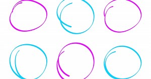 The way you draw a circle can reveal a lot about your past