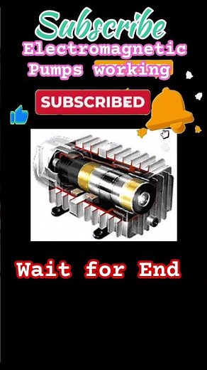 Electromagnetic pump working principle #pumptechnology #positivedisplacementpumps