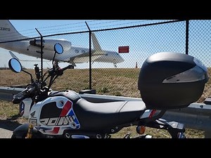 2022 Honda Grom Rear Cargo Rack Installation