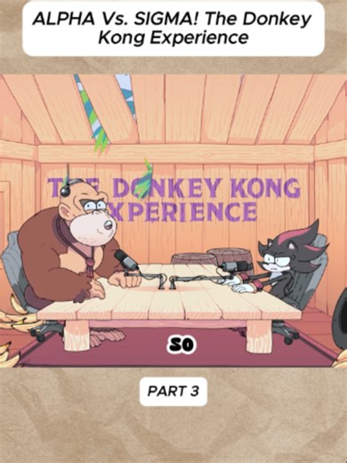 ALPHA Vs. SIGMA! The Donkey Kong Experience#anime #anmation #fyp | donkey kong