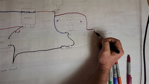 Pedal Start, Operate "Start" Circuit and Maintenance Circuit