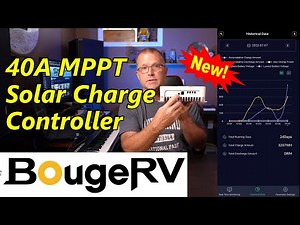 NEW BougeRV 40A MPPT Solar Charge Controller w/ChargePro App: In-Depth Review