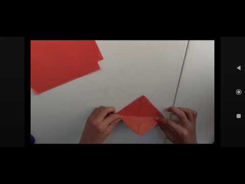 Tutorial de como hacer un barco de papel