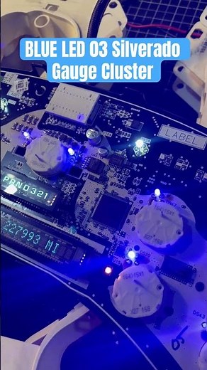 How to install LEDs in a 03-07 Classic Chevy GMC Escalade Instrument Cluster Speedometerking.com