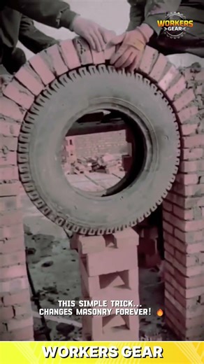 Creative & Durable Brick Arch Template for Building and Structuring in Circular Openings