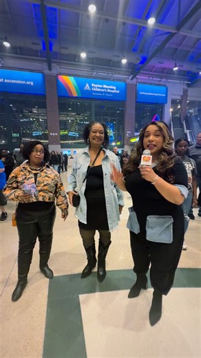 Karen is still out talking with fans before the show starts and the excitement inside Gainbridge Fieldhouse just keeps building. WTLC listeners are in the building and ready for a legendary night. Stay locked in with WTLC for all the moments. #WTLC #IndyEvents #GainbridgeFieldhouse #wtlclisteners | 106.7 WTLC