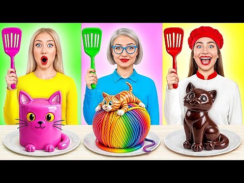 Big, Medium and Small Plate Challenge | Funny Kitchen Moments by Multi DO Challenge