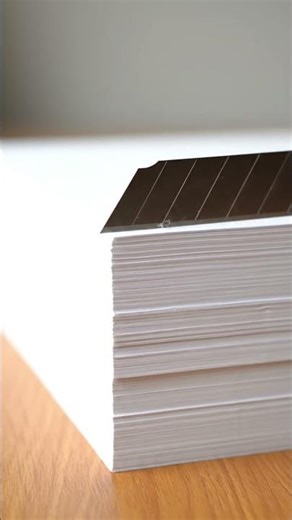 Ultra-Clean Paper Cutting ASMR | Smooth, Precise, Deeply Relaxing