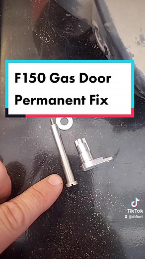 F150 Gas Door Fix #foryou #cars #trucks #diy #cartok #mechanic #tipsandtricks #automotive #ford #F150