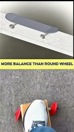 Are Square Wheels Better? The Science of Balance #Shorts
