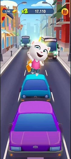 Talking Tom Gold Run - All Characters Reversed Mode Game Video Funny Falls And Fails Moments #shorts