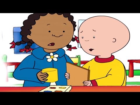 Funny Animated Cartoon Caillou | A Present for Mommy | Animated Funny Videos For Kids