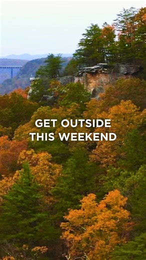 Tag someone you want to go hiking with this weekend. ⬇️🥾 📍: New River Gorge National Park & Preserve | West Virginia Tourism