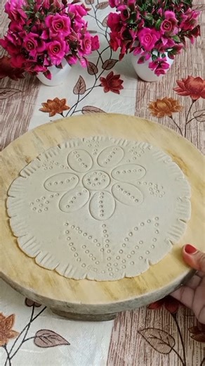 pool Design Paratha #vairlvidoe #recipe #shortsfeed