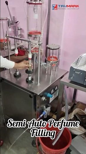 Semi‑Automatic Vacuum Perfume/Liquid Filling Machine – Precision & Efficiency