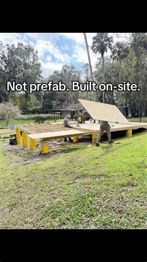 Not prefab. Built on site from the ground up. 👇 This is a 20×25 custom shed with porch, built on-site in Central Florida. From footers to framing to finish work — no shortcuts, no prefab panels. This isn’t just storage. It’s a backyard shed with porch that can be a: • workshop • office • studio • hangout space If you’re searching for: custom shed shed with porch shed built on site Florida shed builder This is how it’s done. 📍 Central Florida 📲 Call or text to get started #CustomShed #ShedWith