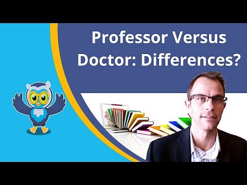 Professor Versus Doctor: What Are The Differences & Similarities Between Professors & MDs