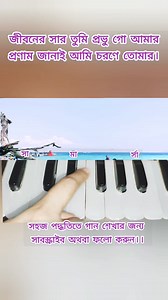 Jibonero Sar Tumi Prabhu Go Amar #harmoniumlesson #bhaktisongharmonium #harmoniumsikkha #bhaktigeeti #suravisangeettutorial | Suravi Sangeet Tutorial