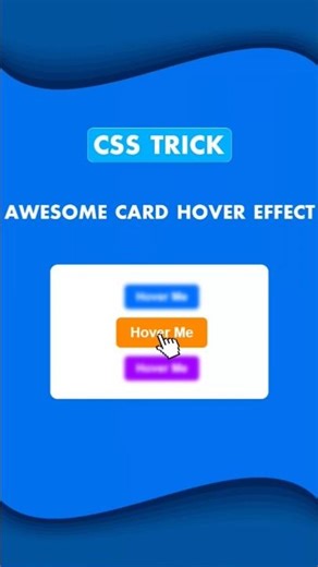 This Card Hover Effect Looks INSANE🔥(CSS) #shorts #webdevelopment #frontend #htmlcss #webdesign #css