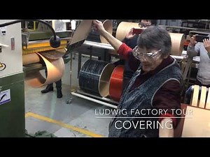 【Ludwig Factory Tour】カバリング貼り