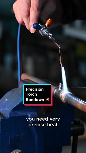 Oxyset Precision Torch = 🤤🔥 #hvac #hvactech #hvaclife #oxyset #AHRExpo #AHRExpo2024 #hvacr
