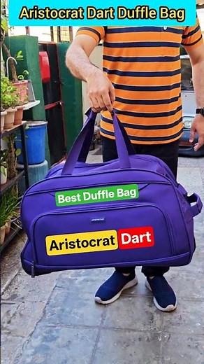 Aristocrat Dart Duffle Bag Review 🎒 Duffle Bag With Handle And Wheels