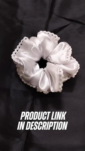 DIY Scrunchie Making | Easy Handmade Hair Accessory | Trending Hindi Song #shorts