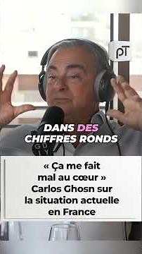 « Ça me fait mal au cœur », — Carlos Ghosn sur la situation actuelle en France