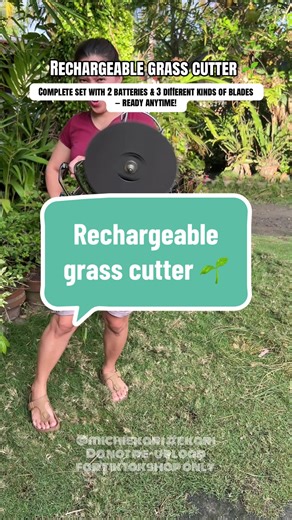 Rechargeable Grass Cutter - The Ultimate Portable Tool