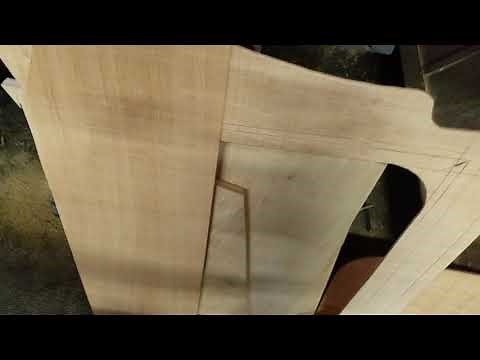 making a wood and glass cab for kioti dk35 tractor. part 1a