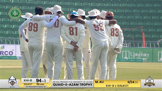 2nd Session Highlights| Quaid-e-Azam Trophy 2025-26 Final | Karachi Blues vs Sialkot Region | M2P1K 📺 Watch Live on PTV Sports & Tapmad (Pakistan) 🌍 Rest of the world - PCB YouTube Channel: https://www.youtube.com/pakistancricketofficial #KHIBvSKT | #QeAT | M2P1K | Pakistan Cricket Team