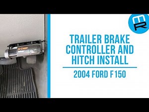 2004 Ford F150 Factory Trailer Brake Controller and Hitch Install