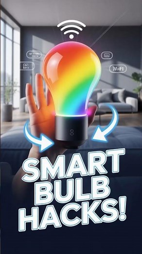 Smart Bulbs You NEED Right Now! #SmartHomeHacks" #TechMustHave"