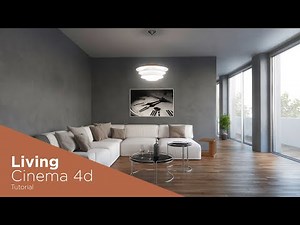Interior Tutorial: Living room in Cinema4d & vray