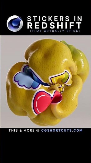 Stickers or Decals in Redshift⭐The Best Way - New Tutorial