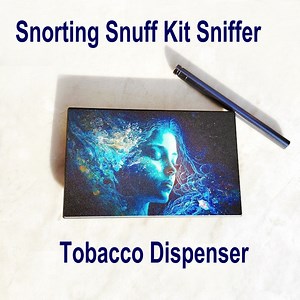 [Hot Item] Snorting Snuff Kit /Sniffer Tobacco Dispenser