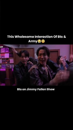 This Interaction Of BTS & ARMY 🥺| BTS On Jimmy Fallon Show |Bts on Late Night Show with Jimmy Fallon