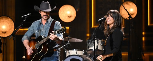 Dynamic Duo: Riley Green and Ella Langley Shine With "Don't Mind If I Do" Duet on 'The Voice' Finale