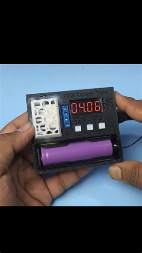 DIY 18650 Li-ion Battery Capacity Tester