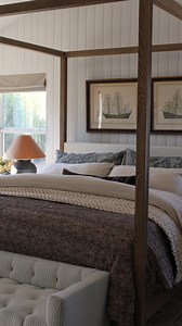 How to add warmth/ dimension to your neutral bedroom: 1. Black 🖤- I love a black dresser, black nightstands, lamps, or frames. They are going to add so much more depth to an all white/beige/grey space 2. Brown- all white and black will feel cold, but adding in the warmth of brown will change the feel completely! Brown pillows, a brown quilt, brown lamps, or brown in your rug. 3. Wood tones- if you can’t afford a new wood bed or nightstands, add wood picture frames/mirror or a vintage wood chair
