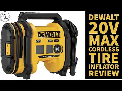DEWALT 20V MAX Cordless Tire Inflator Review (DCC020I)