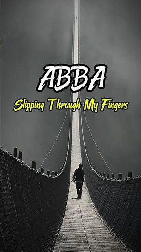 Slipping Through My Fingers ~ ABBA ( lyrics ) #lyrics #abba #aesthetic #slippingthroughmyfingers