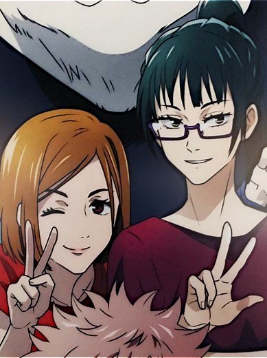 Collab com Nobara e Maki: Jujutsu Kaisen