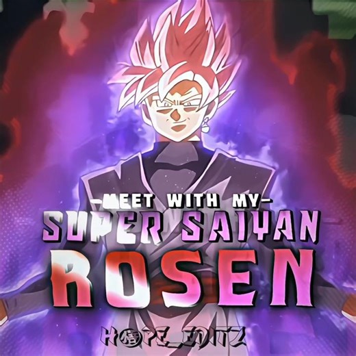 SSJ ROSE TRANSFORMATIONS 😈#nobatidao