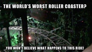 That time we broke the Jurassic Park knock-off roller coaster in China! lol Volume UP for this one, kids! | Theme Park Review