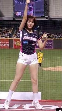 2025/09/13 河智媛 😍😍😍 Rakuten Girls 하지원 Ha Ji-Won 中信兄弟 vs 樂天桃猿 台北大巨蛋
